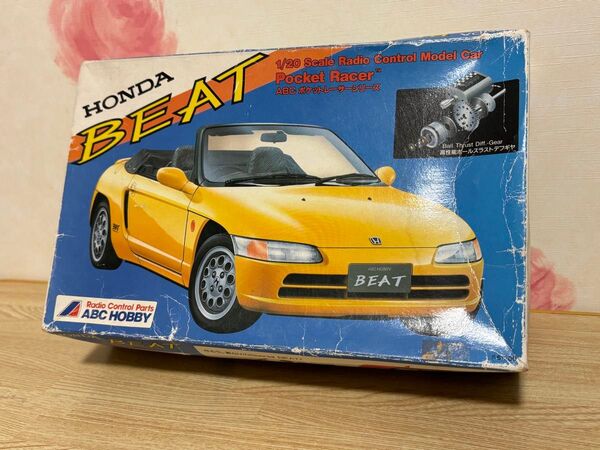 送料無料 1/20 ABC HOBBY ポケットレーサー ラジコン ホンダ ビート POCKET RACER HONDA BEAT