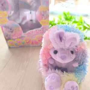 ☆ハピネット なでなでクルンっ! にじいろ♪ゆめうさぎ (対象年齢3歳~)☆