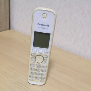 パナソニック 増設用子機KX-FKD403-C Panasonic 親機との増設確認、内線通話確認済 バッテリー未付属