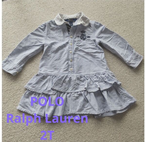 ポロ ラルフローレン ワンピース 長袖 女の子 Ralph Lauren