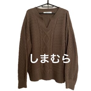 レディース セーター しまむら アンゴラ