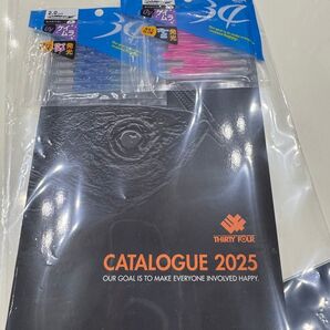 34 サーティーフォー 2025カタログ、限定ワーム×2