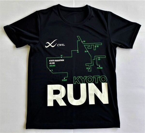 ワコール CW-X 京都マラソン オリジナルTシャツ 男女兼用
