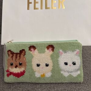 FEILER フェイラー シルバニアファミリー コラボ ポーチ