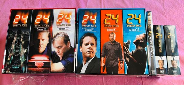 TWENTY FOUR 全巻セット シーズン1〜8 + 映画 DVD