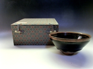茶碗■天目茶碗 黒釉 古いお茶道具 古玩 唐物 中国 古美術 時代物 骨董品■