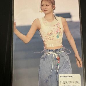 ME:I CONIC HI-SUMMER 佐々木心菜 オンラインくじ ステージフォトポストカード F賞