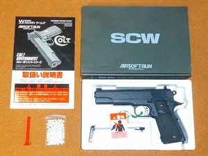 渋谷限定品 WA SCW MEU PISTOL EARLY MODEL アーリーモデル ガスブローバック R6671