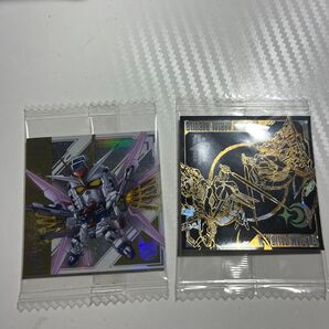 ガンダムSEEDシール2点 シークレットあり 未開封品