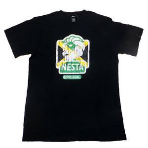 【送料無料】新品NESTA BRAND Tシャツ ネスタブランド正規品 BK-36 XLサイズ ヴィンテージ加工 レゲエ ヒップホップ ダンス ストリート系