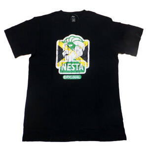 【送料無料】新品NESTA BRAND Tシャツ ネスタブランド正規品 BK-36 Sサイズ ヴィンテージ加工 レゲエ ヒップホップ ダンス ストリート系