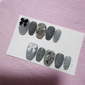フラッシュネイルチップ キラキラネイル ギャルネイル