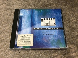 CD VINTAGE SYNTHS VOL.1