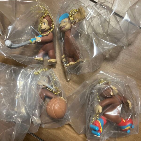 おさるのジョージ スポーツしようよ!フィギュアマスコット