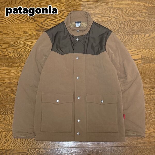 希少 廃盤 patagonia パタゴニア パネルバンジャケット ブラウン