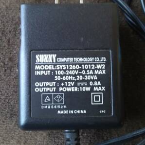 ●SUNNY AC ADAPTER SYS1260-1012-W2＃2