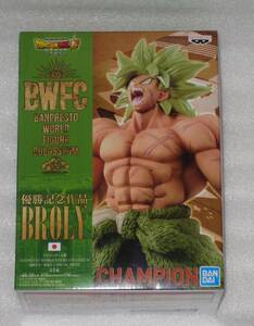 在庫8　BWFC BANPRESTO WORLD FIGURE COLOSSEUM BROLY　造形天下一武道会　ブロリー フィギュア バンプレストフィギュアコロシアム 