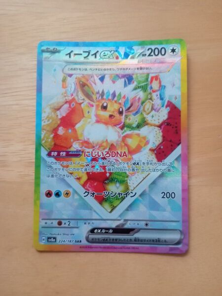 イーブイex SAR ケーキ テラスタルフェスex