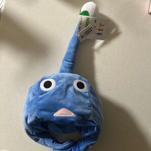 新品未使用 ピクミン なりきり帽子 青ピクミン