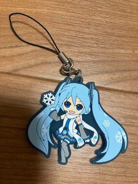 初音ミク 雪ミク ラバーストラップ キーホルダー
