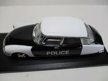 ★超レア★DS AUTOMOBILES★シトロエン CITROEN★DS１９　Police　Pie１９５６ ミニカー★白・黒ツートン★１／４３★新品・未使用品★_画像8