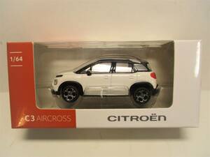 ★CITROEN★シトロエンC３ AIRCROSS★ミニカー★ NOREVノレブ社製★白・黒ツートン★新品・未使用品★