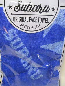 *SUBARU Subaru * original face towel * unopened * new goods * unused * postage click post 198 jpy *