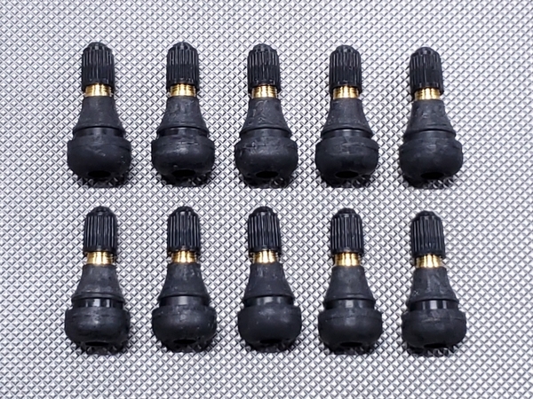 ●送料無料●日本製 エアー バルブ TR-412CL 10個 > 国産 太平洋工業 PACIFIC チューブレス エア ショート バルブ ゴム スクーター バイク