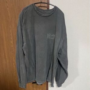 アンセルム T/RESIDENCE DYED LS 黒 Tシャツ ロンT