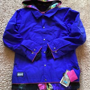 新品 xnix ロイヤルブルーフェニックス コーチジャケット レディースSスノボウェア
