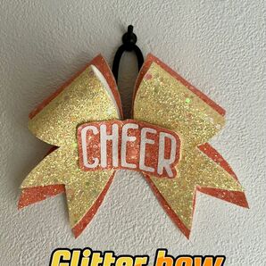 グリッターリボン CHEER ヘアアクセサリー