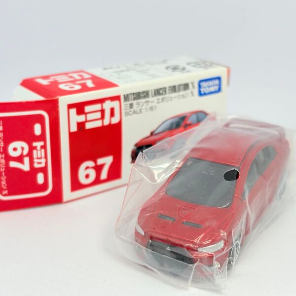 【開封品】トミカ No.67 三菱 ランサー エボリューション X