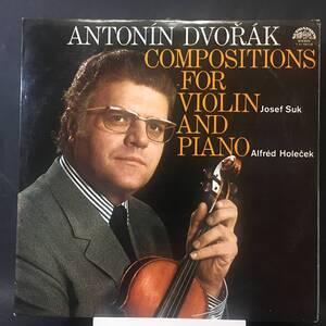 ◆ 2枚組 ◆ ストリングス ◆ Antonin Dvorak ◆ Compositions for violin and piano ◆ Supraphon スロバキア