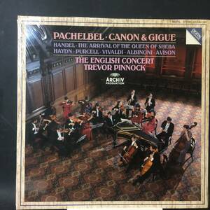 ◆ 新品未開封 ◆ Pachelbel Canon & Gigue ◆ The English Concert Trevor Pinnock ◆ Archiv 