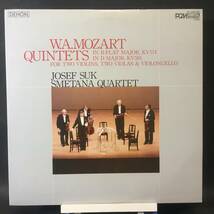 ◆ プロモ ◆ ストリングス ◆ Mozart ◆ Josef Suk Smetana Quartet ◆ 日本盤_画像1