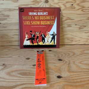 3FGBー190107　レア　［ショウほど素敵な商売はない］LD レーザーティスク ミュージカル映画　ウォルター・ラング