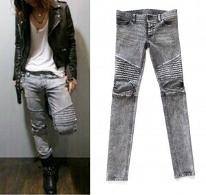  regular price 2.5 ten thousand ato Ato skinny Biker jeans 44 Denim stretch Stone woshu* letter pack post service shipping 