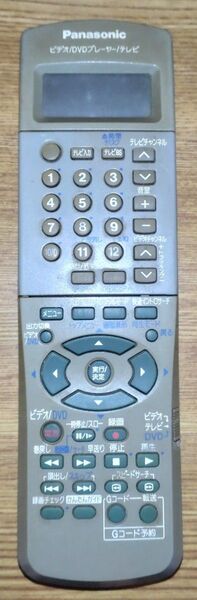 パナソニック DVD ビデオ リモコン EUR7901KRO