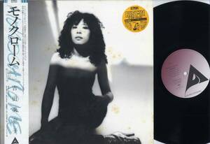 LP★吉田美奈子MINAKO YOSHIDA/モノクローム(初回帯付'80和モノ)★MONOCHROME/ALFA,ALR-28006/Kodakシール付/ライトメロウ