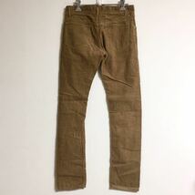 ◆dweller◆コーデュロイ スキニー パンツ ベージュ w27インチ nonnative ノンネイティブ タイトフィット コヨーテ_画像2