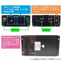 最高品質 国際品質機関認定： CE, ROHS　 純正弦波インバーター 60Hz DC24V AC100V 一般的な電気製品全般にご利用いただけます_画像3