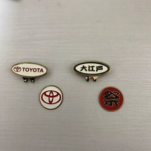 トヨタクリップマーカーと祭りクリップマーカー2個セット