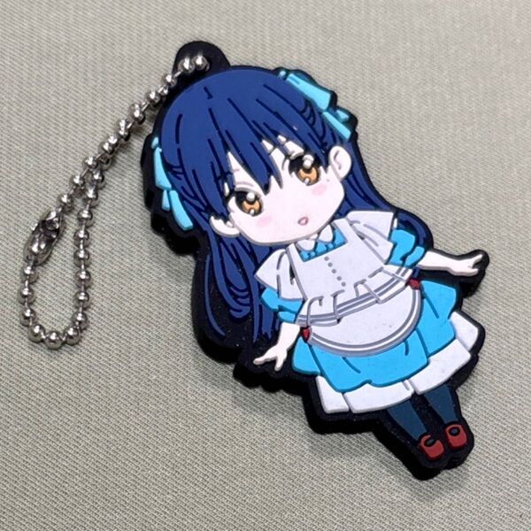 HELLO WORLD 錦高校購買部 ラバーマスコット ハローワールド 瑠璃 アリス ラバーストラップ