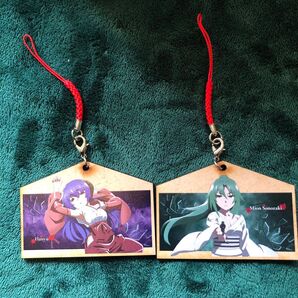 ひぐらしの泣く頃に卒 絵馬 キーホルダー 魅音 羽入