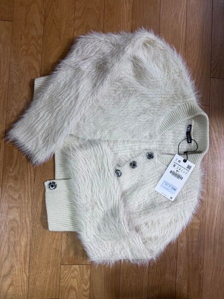 【新品未使用】ZARA カーディガンS