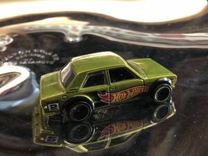 送料込 未カシメ ホットウィール Hot Wheels 2017 RLC Datsun Bluebird 510 Collector Edition Kmart Mail-in ダットサン ブルーバード