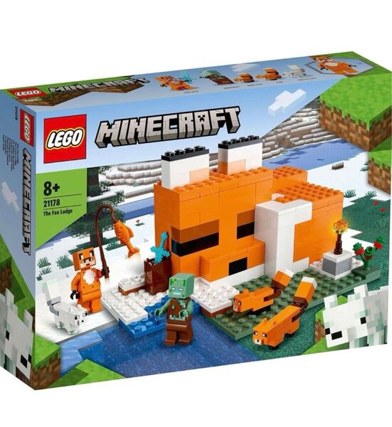 LEGO 21178 マインクラフト キツネ小屋