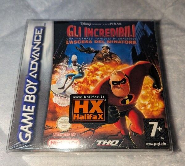 【新品】ミスターインクレディブル Mr.Incredibles GBA