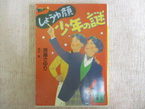 A466♪しょうゆ顔少年の謎 斉藤さゆり 講談社文庫