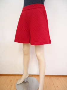 [KCM]pt7-7333100302-15# new goods # Olive des Olive [ANOTHER BRANCH/ hole The -b lunch ] quilting culotte pants size :F